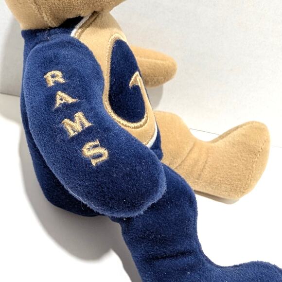 Vtg NFL St. Louis Rams Plush Teddy Bear Plush Team Bears Authentic 8.5" - Picture 5 of 13